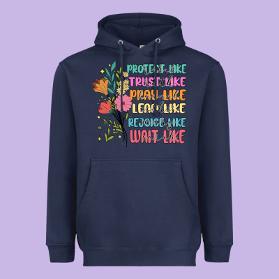Women Of The Bible Heavyweight Hoodie Designed By Jahusdesignshop