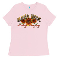 Bubblegum Pink Mama mode all day everyday Mother's Day Ladies Tee - CowGirlArtShop