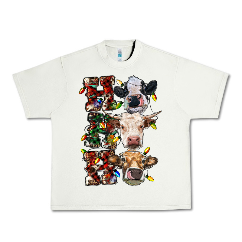 Ho Ho Ho Cows Urban Heavy Tee by RanaPortraitStore | Teevron
