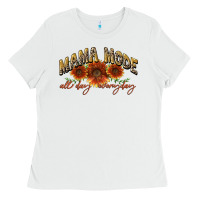 White Mama mode all day everyday Mother's Day Ladies Tee - CowGirlArtShop