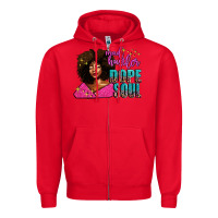 Red mad hustler dope soul Zipper Hoodie - AdoDesignShop