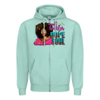 Seafoam mad hustler dope soul Zipper Hoodie - AdoDesignShop