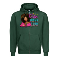 Sports Green mad hustler dope soul Zipper Hoodie - AdoDesignShop