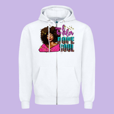 Mad Hustler Dope Soul Zipper Hoodie Designed By Adodesignshop
