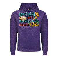 Cloud Purple Fearfully And Wonderfully Made Vintage Hoodie - BundleAndBundleShop
