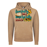Vintage Coffee Fearfully And Wonderfully Made Vintage Hoodie - BundleAndBundleShop
