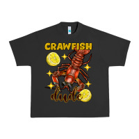 Pigment Black Mardi Gras Crawfish dude Urban Heavy Tee - FaDigitalArtStudio