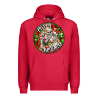 Cardinal christmas lincoln sheep Premium Hoodie - LillyAllenDesigns