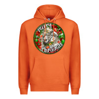 Carrot christmas lincoln sheep Premium Hoodie - LillyAllenDesigns