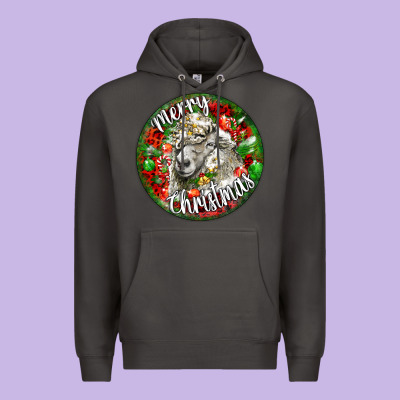 Christmas Lincoln Sheep Premium Hoodie Designed By Lillyallendesigns