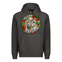 Smoke christmas lincoln sheep Premium Hoodie - LillyAllenDesigns