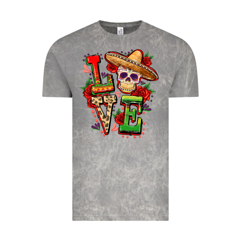 Cinco De Mayo Love Vintage Tee by FaDigitalArtStudio | Teevron