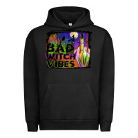 Pigment Black bad witch vibes Urban Hoodie - JahusDesignShop