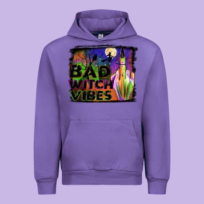 Bad Witch Vibes Urban Hoodie Designed By Jahusdesignshop