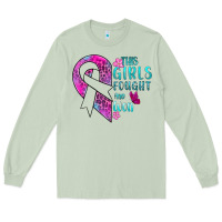 Matcha This Girls Fought and Won Cancer Long Sleeve Tee - BundleAndBundleShop