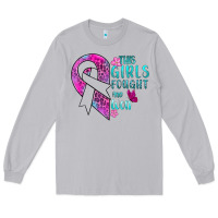 Moon Dust This Girls Fought and Won Cancer Long Sleeve Tee - BundleAndBundleShop