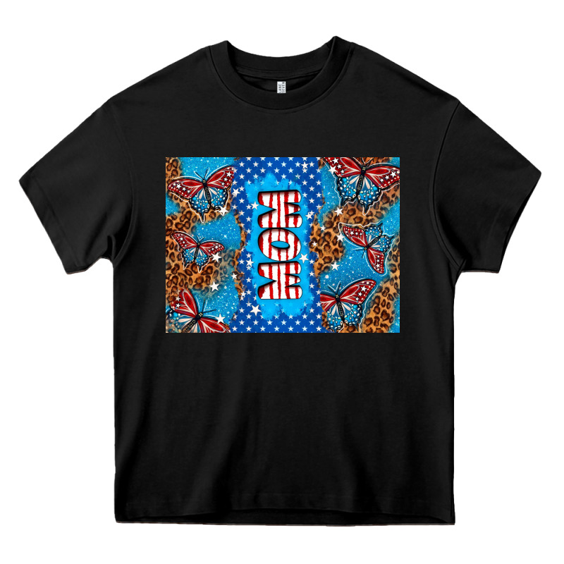 American Mom Heavy Core Tee by TumblerDesignByShophia | Teevron