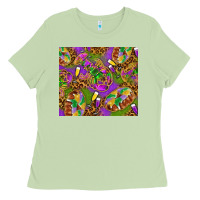 Matcha Mardi Gras with crabs tumbler Ladies Tee - HowdyJamesFarm