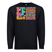 Black it is okay to Premium Sweatshirt - JahusDesignShop