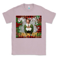 Lilac omg santa i know him elf Classic Tee - CowGirlArtShop