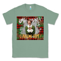 Sage omg santa i know him elf Classic Tee - CowGirlArtShop