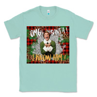 Seafoam omg santa i know him elf Classic Tee - CowGirlArtShop