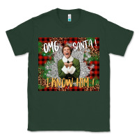Sports Green omg santa i know him elf Classic Tee - CowGirlArtShop