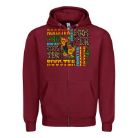 Burgundy rooster Zipper Hoodie - AdoDesignShop