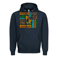 Navy rooster Zipper Hoodie - AdoDesignShop