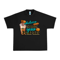 Black whatever spice your pumpkin coffee cup Urban Heavy Tee - FaDigitalArtStudio