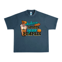 Midnight Navy whatever spice your pumpkin coffee cup Urban Heavy Tee - FaDigitalArtStudio