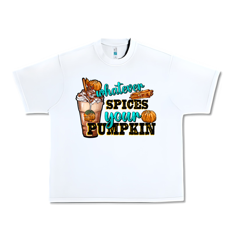 Whatever Spice Your Pumpkin Coffee Cup Urban Heavy Tee by FaDigitalArtStudio | Teevron