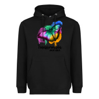 Black transformada por dios Heavyweight Hoodie - JahusDesignShop