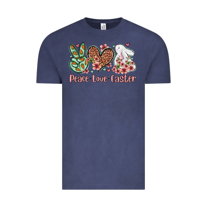 Easter Day Peace Love Easter Vintage Tee by OliviaCreatesArt | Teevron