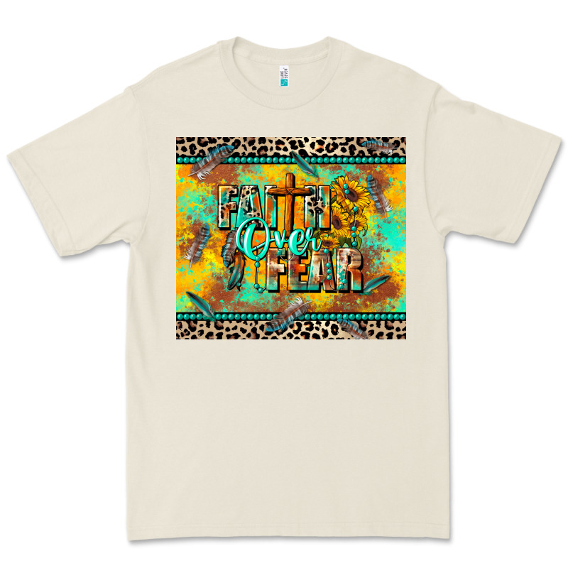 Faith Over Fear Premium Tee by CowGirlArtShop | Teevron