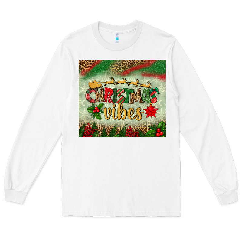 Christmas Vibes Tumbler Long Sleeve Tee by BundleAndBundleShop | Teevron