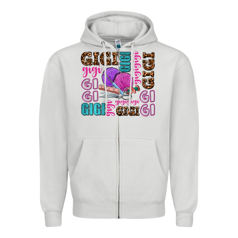 Gigi Gigi With Knitting Zipper Hoodie by AdoDesignShop | Teevron