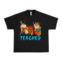 Black Teacher Coffee Cups Urban Heavy Tee - FaDigitalArtStudio