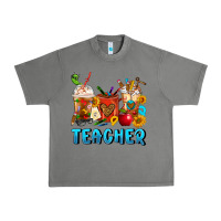 Tornado Teacher Coffee Cups Urban Heavy Tee - FaDigitalArtStudio