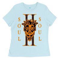 Baby Blue soul ii Ladies Tee - artisFamous