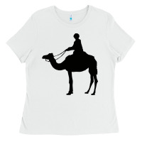 White camel rider Ladies Tee - artisFamous