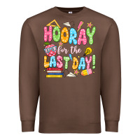 Chestnut hooray for the last day white Premium Sweatshirt - JahusDesignShop