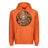 Carrot Christmas Merino Wool Sheep Premium Hoodie - LillyAllenDesigns