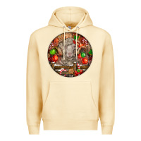 Pina Colada Christmas Merino Wool Sheep Premium Hoodie - LillyAllenDesigns