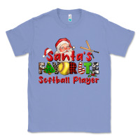 Colony Blue santas favorite softball player Classic Tee - CowGirlArtShop