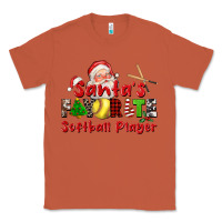 Copper santas favorite softball player Classic Tee - CowGirlArtShop