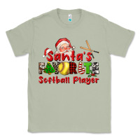 Matcha santas favorite softball player Classic Tee - CowGirlArtShop