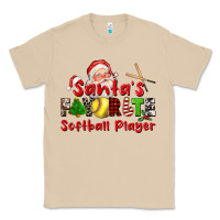 Mushroom santas favorite softball player Classic Tee - CowGirlArtShop