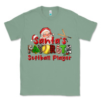 Sage santas favorite softball player Classic Tee - CowGirlArtShop