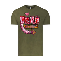 Vintage Olive Valentine's Day love vacant Vintage Tee - FaDigitalArtStudio